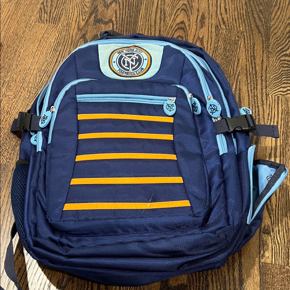 NYCFC Blue Sports Backpack